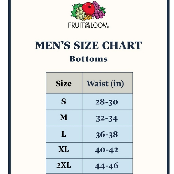 Fruit of the Loom Men's Tag- Free Assorted Boxer B - Picture 5 of 12